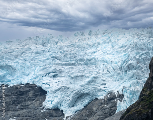 Wallpaper Mural Briksdalsbreen (Briksdal glacier), one of the most accessible and best known arms of the Jostedalsbreen glacier, Stryn, Vestland, Norway. Torontodigital.ca