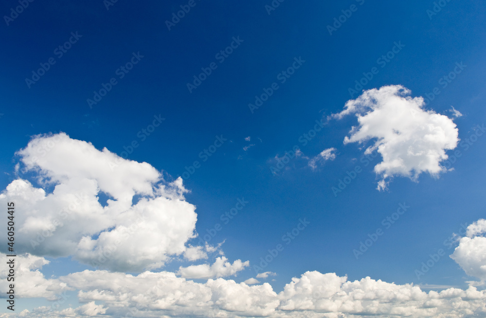 Blue sky and clouds - empty cloudscapes 