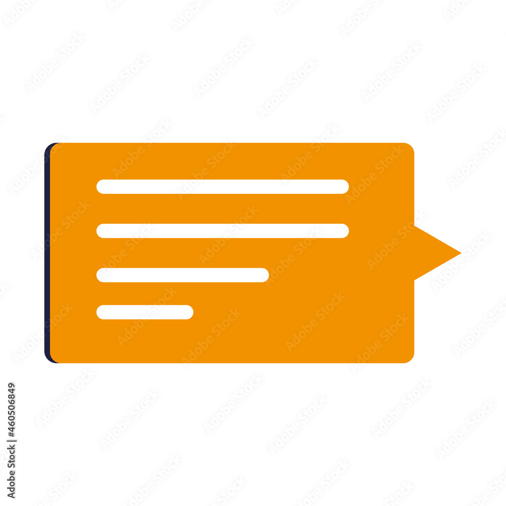 speech bubble message speech bubble message