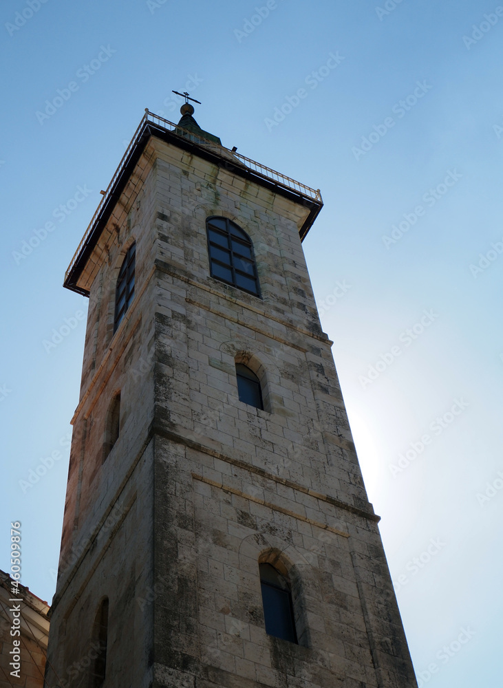 Jerusalem Ein Kerem district bell tower