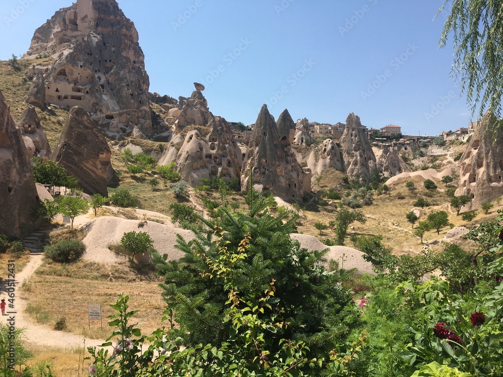 Uchisar Cappadocia - Awesome place to visit in the Turkey. FAiry Cave valley.