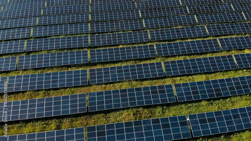 Ecology solar power station panels in the fields green energy at sunset landscape electrical innovation nature environment. Green and renewable energy concept. Ecology solar power station panels in the fields green energy at sunset landscape electrical innovation nature environment. Green and renewable energy concept.