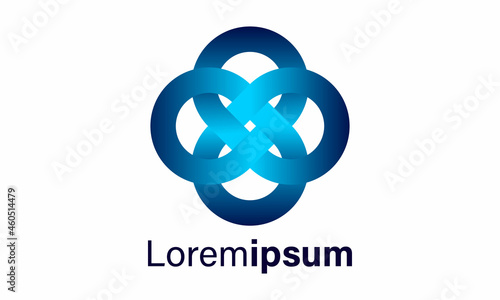 Creative logo icon design modern style illustration. simple vector symbol
