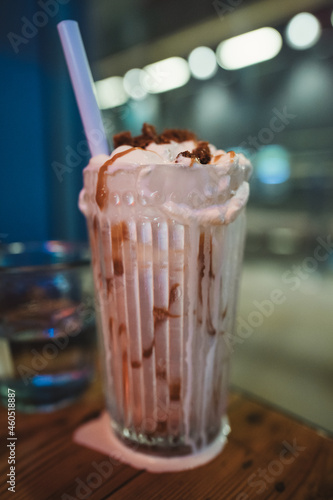 Milkshake at Gordon Ramsay street burger restaurant photo