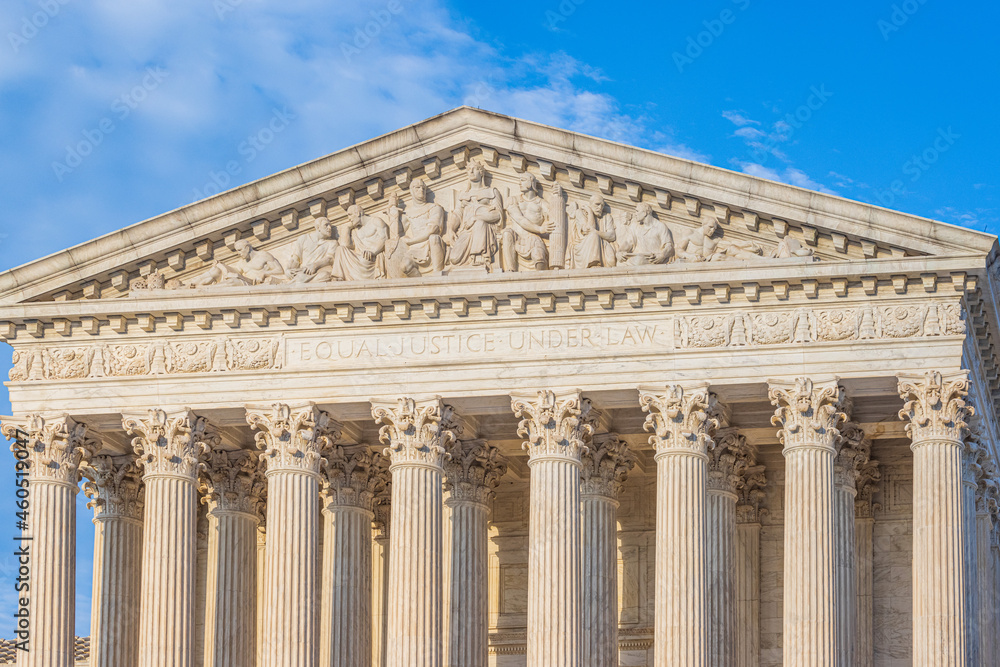 United States Supreme Court in Washington DC, USA