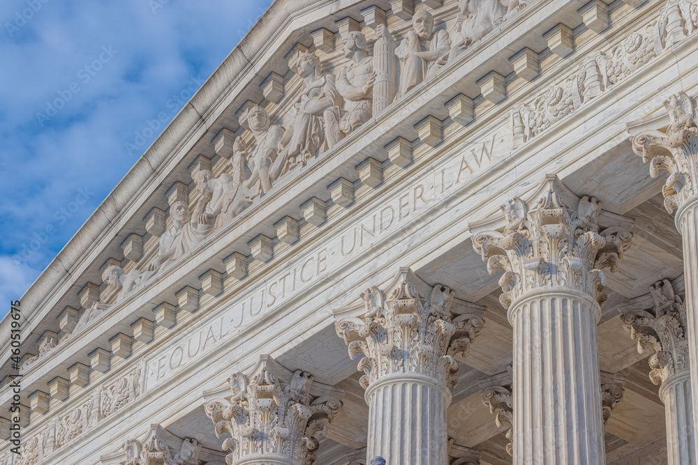 Obraz premium United States Supreme Court in Washington DC, USA