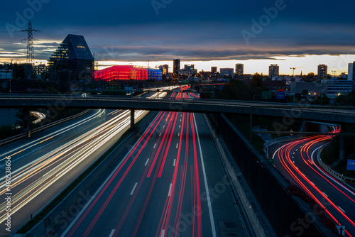Obraz na płótnie Autobahn Basel