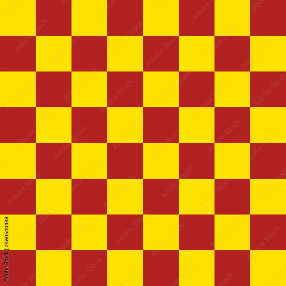 Checkerboard 8 by 8. Fire brick and Yellow colors of checkerboard. Chessboard, checkerboard texture. Squares pattern. Background. Checkerboard 8 by 8. Fire brick and Yellow colors of checkerboard. Chessboard, checkerboard texture. Squares pattern. Background.