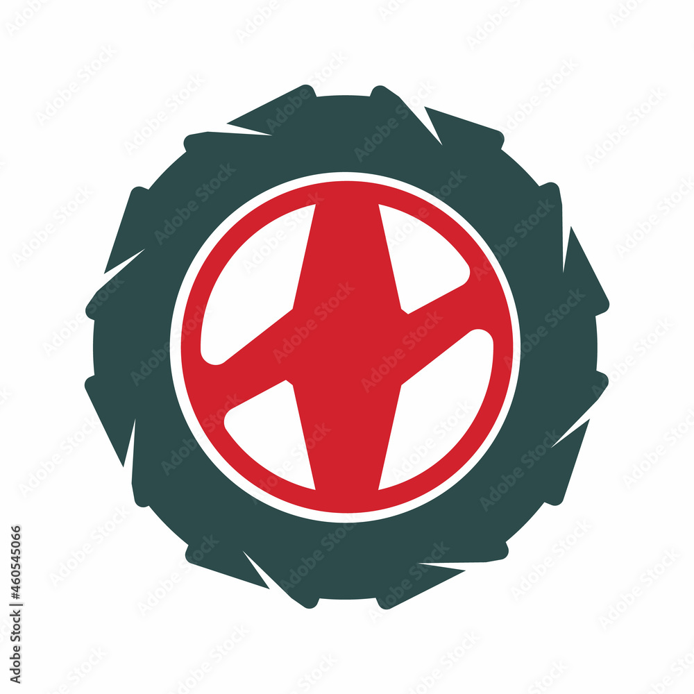 Tyre company or tyre shop vector logo design. New simple tire logo concept. Tyre company or tyre shop vector logo design. New simple tire logo concept.