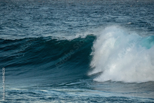 waves on the beach