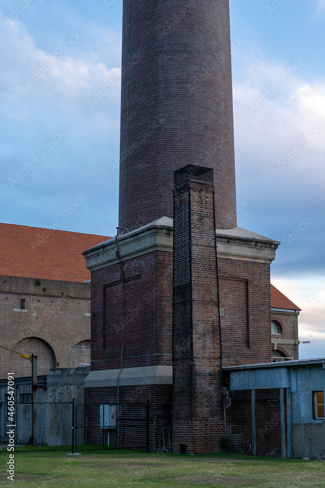 old factory chimney
