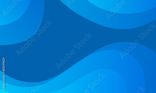 Abstract blue geometric background. Modern background design. gradient color. Fluid shapes composition. Fit for presentation design. website  basis for banners  wallpapers  brochure  posters