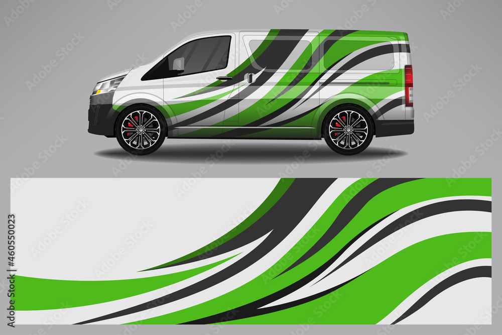 Wrap car vector design decal. Graphic abstract line racing background design for vehicle, race car, rally, adventure livery camouflage. Wrap car vector design decal. Graphic abstract line racing background design for vehicle, race car, rally, adventure livery camouflage.