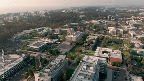 Aerial: University of California San Diego. California, USA photo