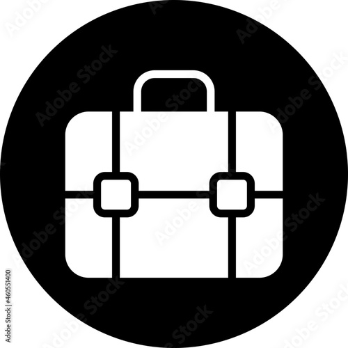 Travelling Bag glyph icon