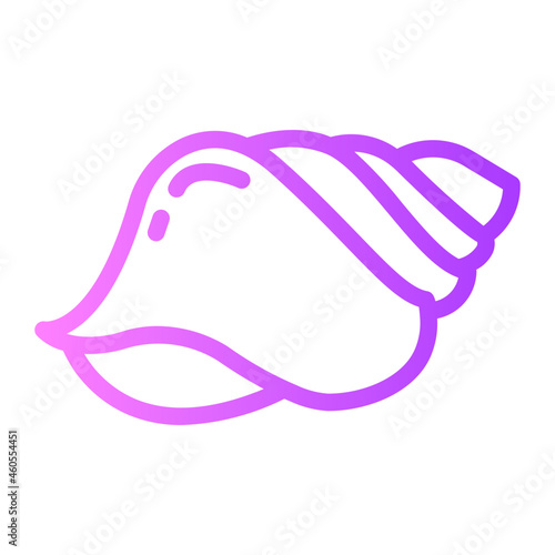 conch gradient icon