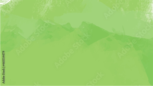 Green watercolor background for textures backgrounds and web banners design