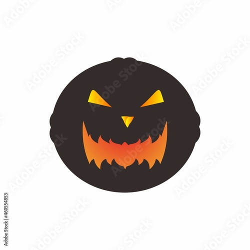 Icon Pumpkin Halloween Illustration