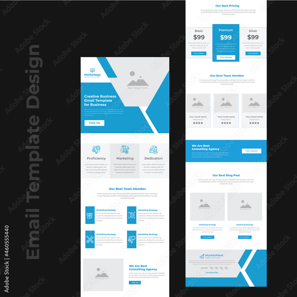 Multipurpose Business B2B E-newsletter Mailchimp email marketing template Multipurpose Business B2B E-newsletter Mailchimp email marketing template