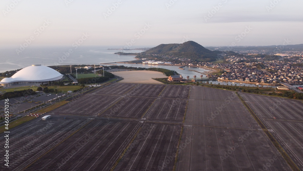 Fototapeta premium SDGs山口きらら博記念公園 『阿知須きらら浜』