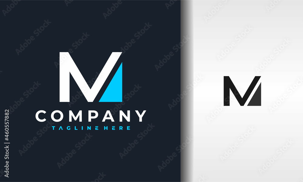 simple letter M logo simple letter M logo