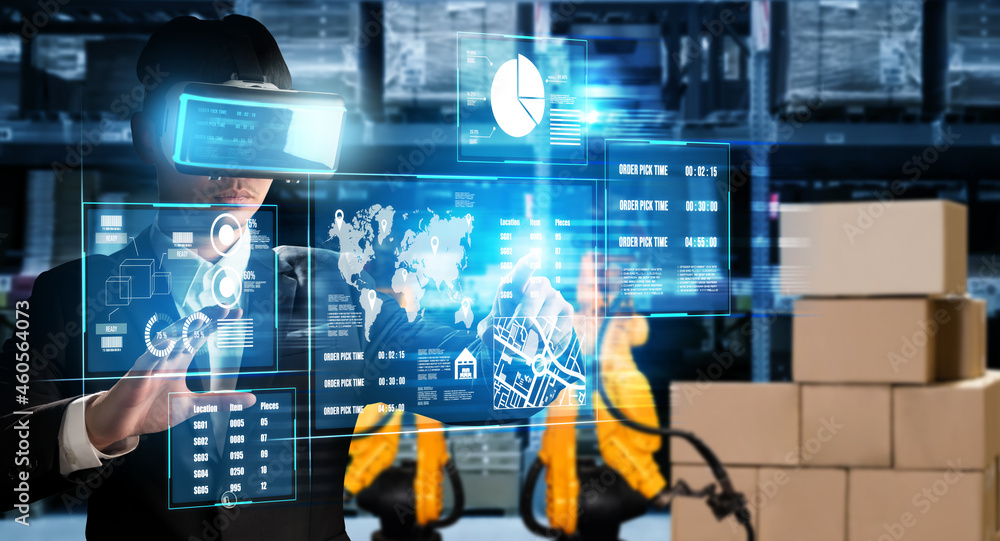 Future virtual reality technology for innovative VR warehouse