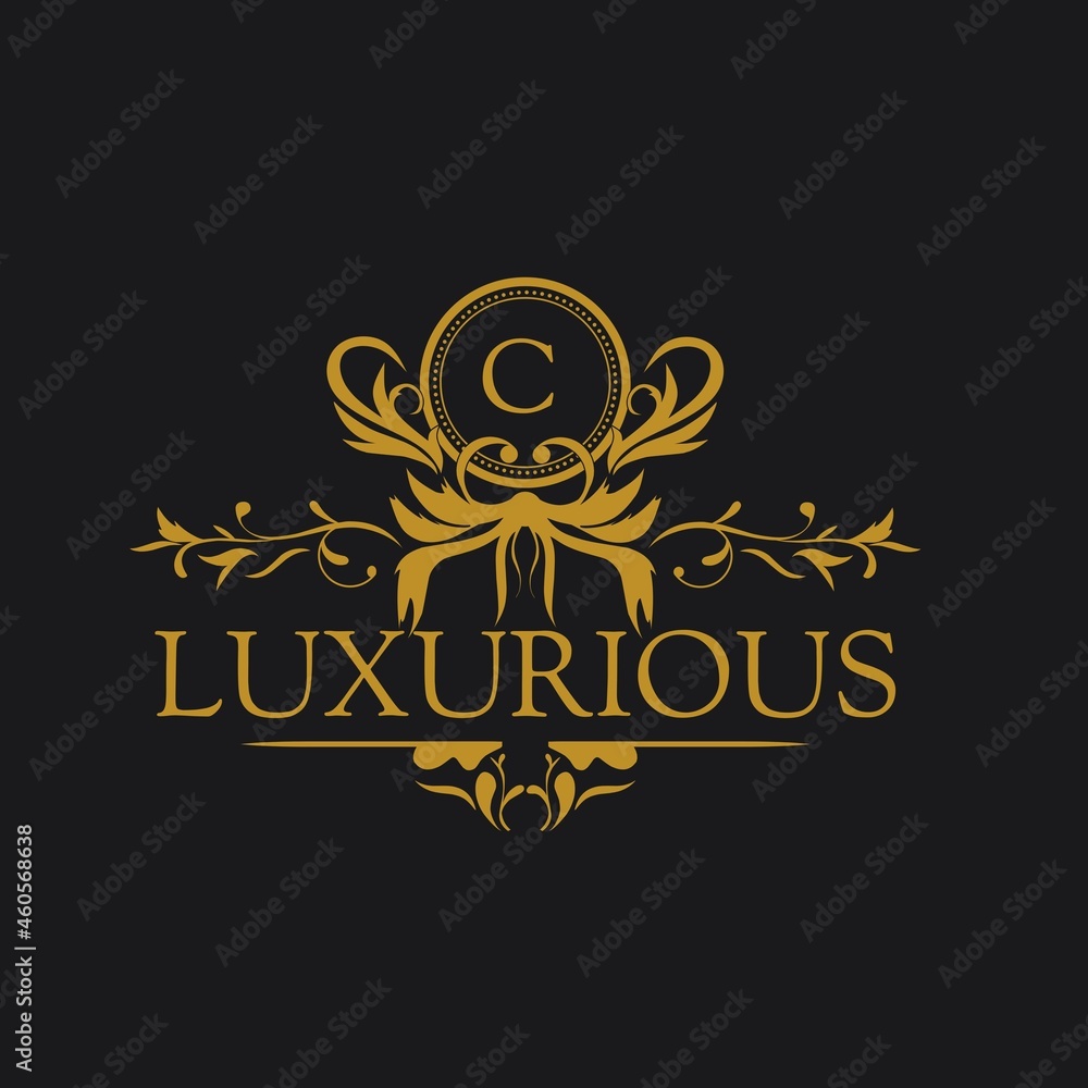 Luxury abstract Logo template in vector for Restaurant, Royalty, Boutique, Cafe, Hotel, Emblem, Jewellery. sophisticated luxury logo vector,