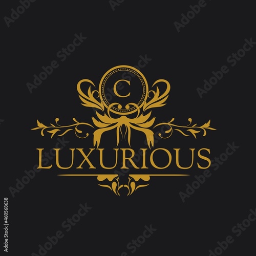 Luxury abstract Logo template in vector for Restaurant  Royalty  Boutique  Cafe  Hotel  Emblem  Jewellery. sophisticated luxury logo vector 