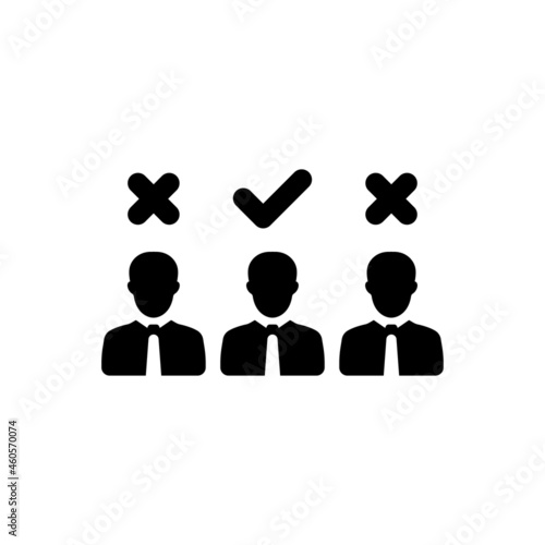 Employee selection icon