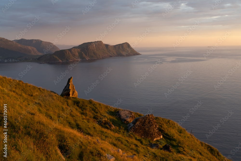 Runde Island on the west coast of Norway, famous for its huge bird colonies.