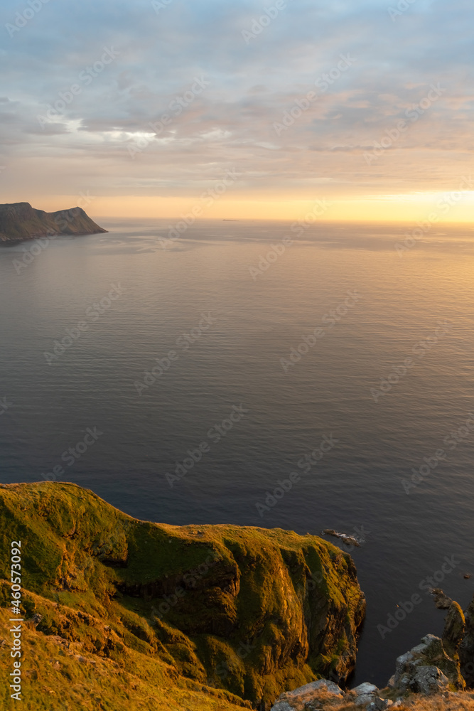 Runde Island on the west coast of Norway, famous for its huge bird colonies.