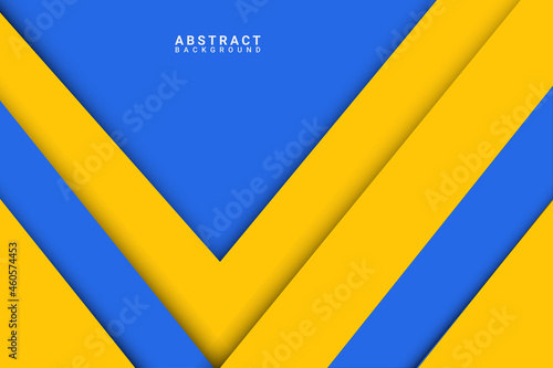Abstract Background Blue and Yellow Overlap Layer