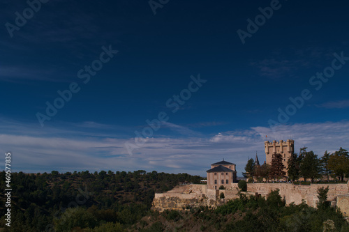 Segovia budynek architektura zabytek miasto