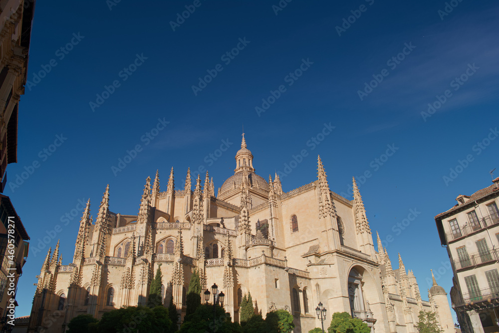 Segovia budynek architektura zabytek miasto Segovia budynek architektura zabytek miasto