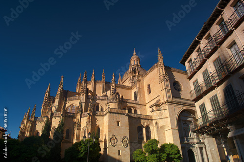 Segovia budynek architektura zabytek miasto
