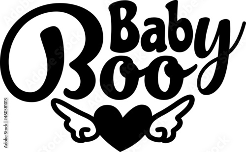 Baby Boo SVG Design For Baby, Kids and Children