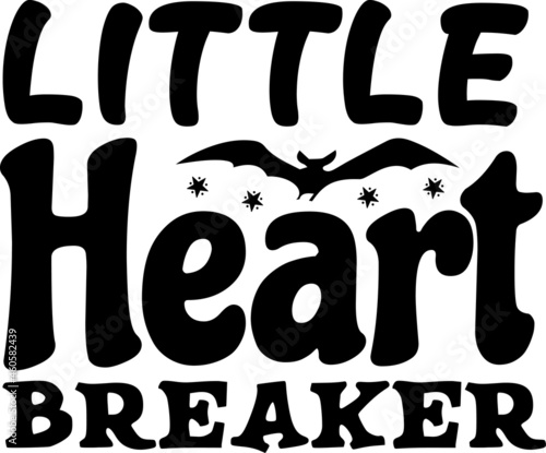 Little Heart Breaker SVG Design For Baby, Kids and Children