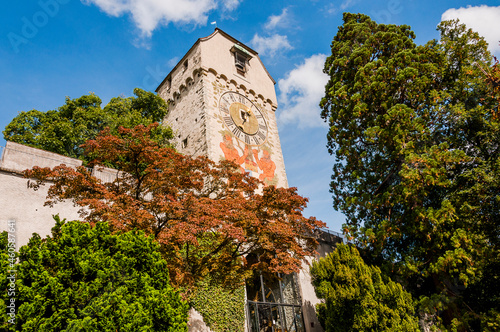 Luzern, Zytturm, Zeitturm, Museggtürme, Museggmauer, Stadtbefestigung, Türme, Wehrgang, Altstadt, Altstadthäuser, Vierwaldstättersee, Reuss, Zentralschweiz, Sommer, Herbst, Schweiz photo