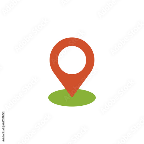 location icon design template vector