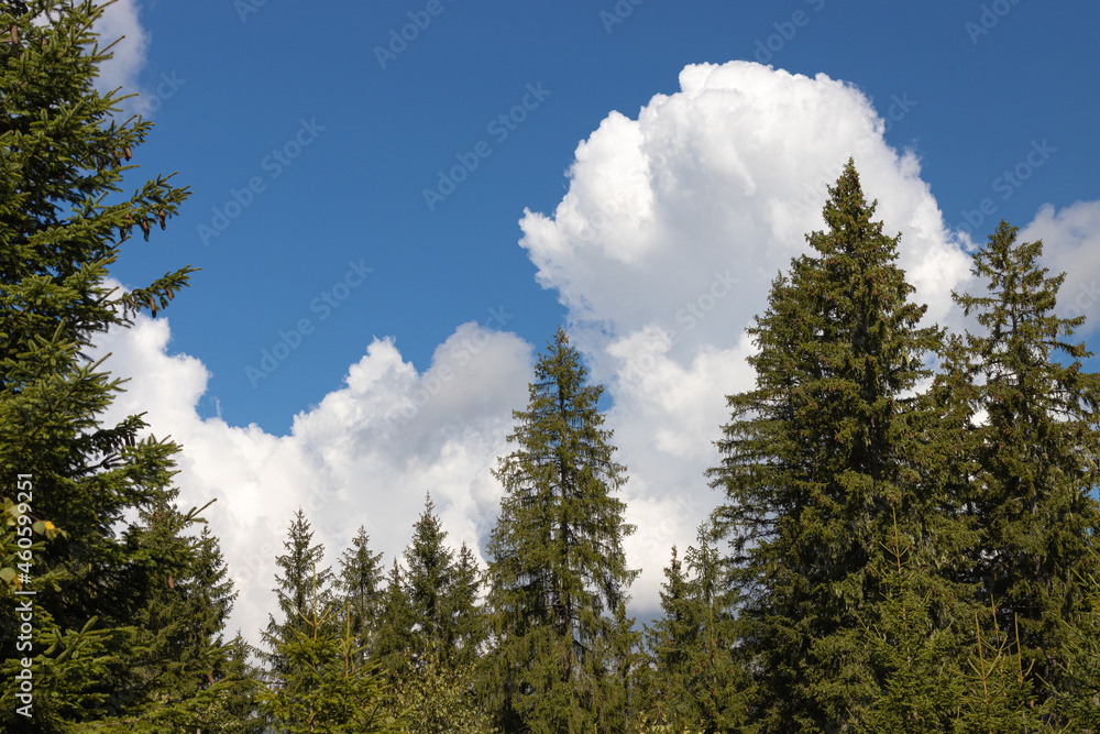 Wolkenformationen in den Salzburger Alpen