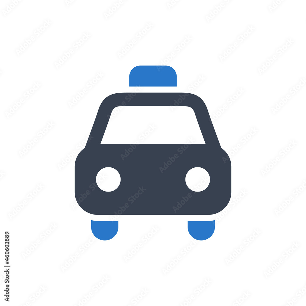 Taxi icon vector graphic