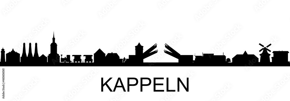 Fototapeta premium Kappeln Skyline