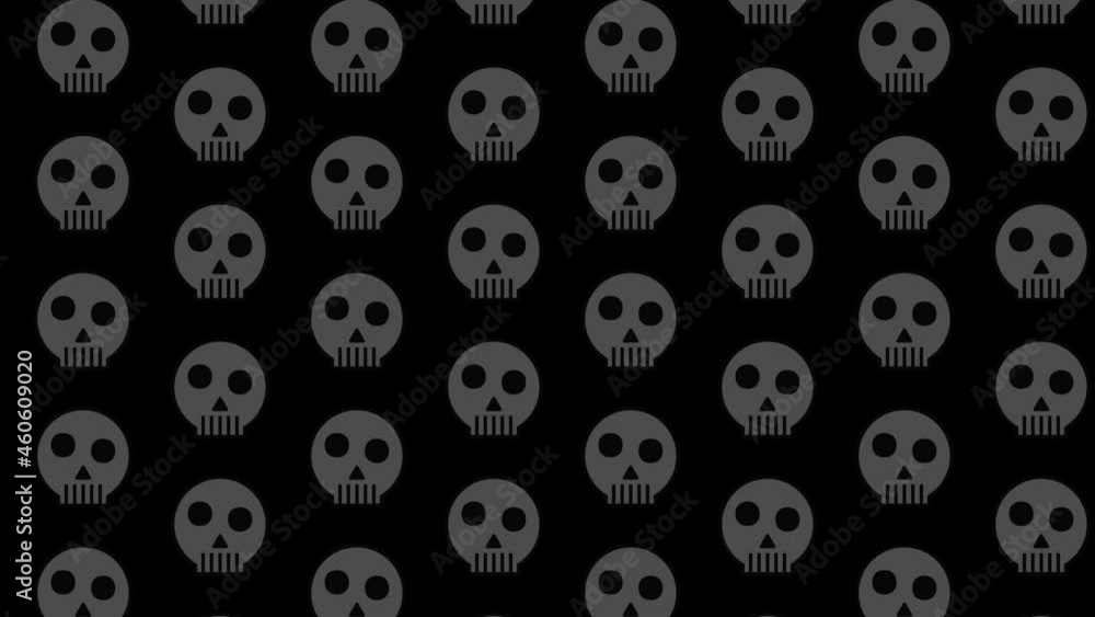 Halloween illustration pattern. Loop animation. 4K background animation. ハロウィンドクロのパターンイラストループアニメーション 4K Halloween illustration pattern. Loop animation. 4K background animation. ハロウィンドクロのパターンイラストループアニメーション 4K