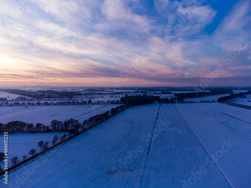 Drone view - winter suggestion  © Sergio