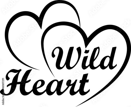 Wild Heart SVG Design Cut File Design For Camping And Camper's