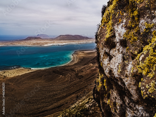 Widok na wyspę La Graciosa © Piotr