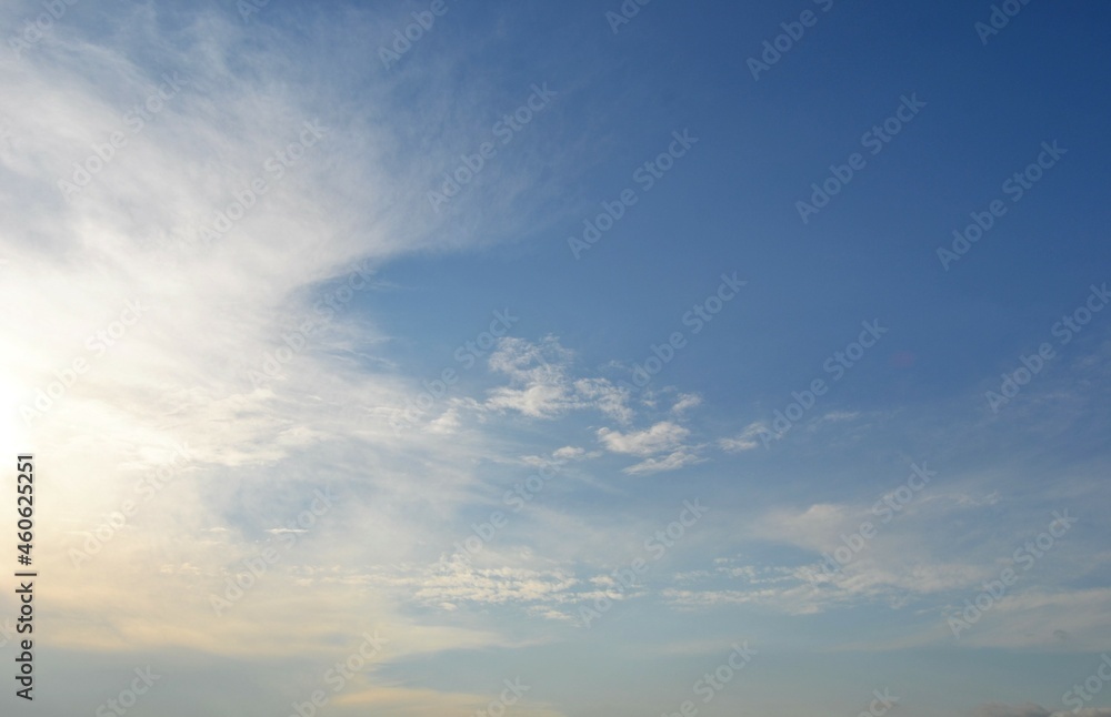 Light cluds on blue sky. Light cluds on blue sky.