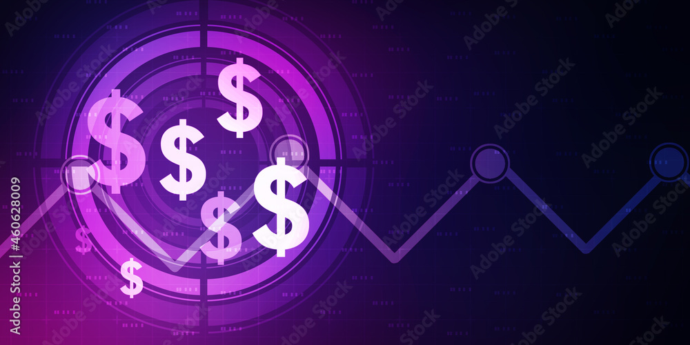 2d rendering usd Dollar symbol 