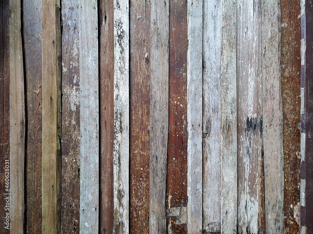 Old grunge wood panels use for multipurpose backgrounds.