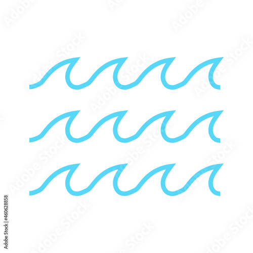 water waves icon